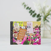 Memorabilia März für Frauen Postkarte (Stehend Vorderseite)