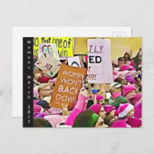 Memorabilia März für Frauen Postkarte (Vorne/Hinten)