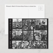 Memorabilia März für Frauen Postkarte (Vorne/Hinten)