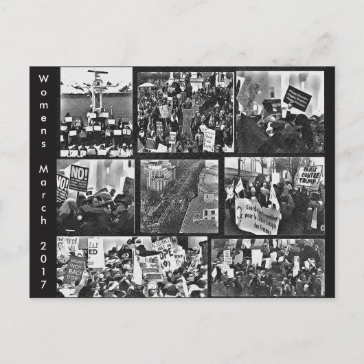 Memorabilia März für Frauen Postkarte (Vorderseite)