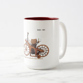 "Memorabilia Zweifarbige Tasse (VorderseiteRechts)