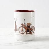 "Memorabilia Zweifarbige Tasse (Mittel)