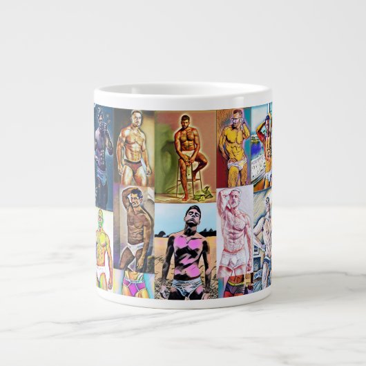 Memoranden Jumbo-Tasse (Vorderseite)