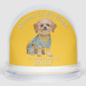 Memorandum für benutzerdefiniertes Foto Schneekugeln (Vorderseite)