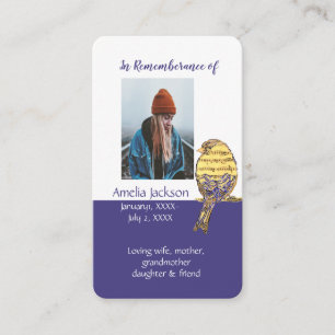 Memorandum Memory Card Christlich Song Bird Visitenkarte