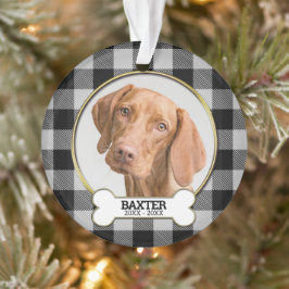 Memorandum zum Foto von Haustieren Ornament