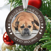 Memorandum zum Foto von Haustieren Ornament