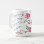 Memorare Kaffeetasse (Vorderseite Links)