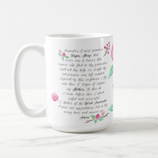 Memorare Kaffeetasse (Links)