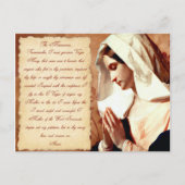 Memorare Postkarte (Vorderseite)