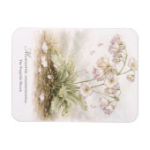 Memoria Evanescens – Die vergessliche Blüte Botani Magnet (Horizontal)