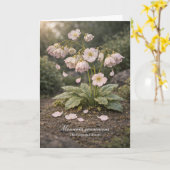 Memoria Evanescens – The Forgetful Bloom Botanical Karte (Gelbe Blume)