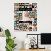 Memorial 66 Photo Collage Celebrating the Life of Poster (Heimbüro)