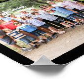 Memorial 66 Photo Collage Celebrating the Life of Poster (Ecke)