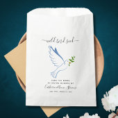 Memorial Beileid Wild Bird Seed Beerdigung Keepake Geschenktütchen