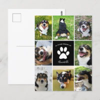 Memorial Benutzerdefinierte Dog-Collage für das li