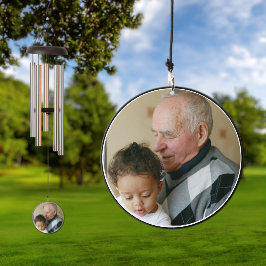 Memorial Benutzerdefinierter Name des Fotos in Lov Windspiel