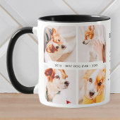 Memorial Bester Hund je Moderne Fotosammlung Tasse