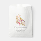 Memorial Bird Seeds Funeral Keepsake Geschenktütchen (Vorderseite)