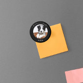 Memorial Black Foto Liebe immer Hunde Lieblingsmag Magnet