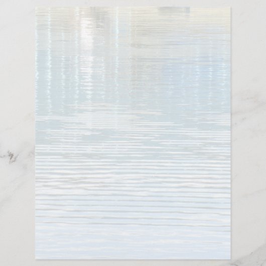 Memorial Book-Anmelde-Seite Wasser Reflection Fill (Rückseite)