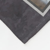 Memorial Cat FotoCollage Fleecedecke (Ecke)