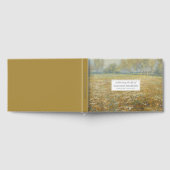 Memorial Celebrating Life Of Funeral Flower Fields Gästebuch (Voll)