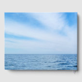 Memorial Cirrus Clouds over Lake Michigan Gästebuch (Rückseite)