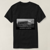 Memorial Coliseum - Schwarz T-Shirt (Design vorne)