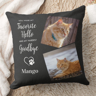 Memorial Custom 2 Foto Personalisiert Chat Kissen