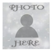 Memorial Custom Foto Würfel (Vorderseite)