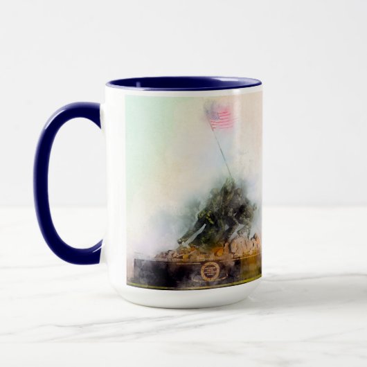 Memorial Custom Tasse des US Marine Corps Krieg (Links)