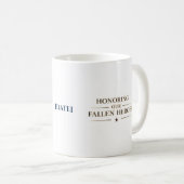 Memorial Day Fallen Heroes / Día de los Caídos Kaffeetasse (VorderseiteRechts)