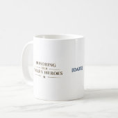 Memorial Day Fallen Heroes / Día de los Caídos Kaffeetasse (Vorderseite Links)