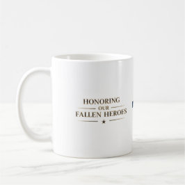 Memorial Day Fallen Heroes / Día de los Caídos Kaffeetasse