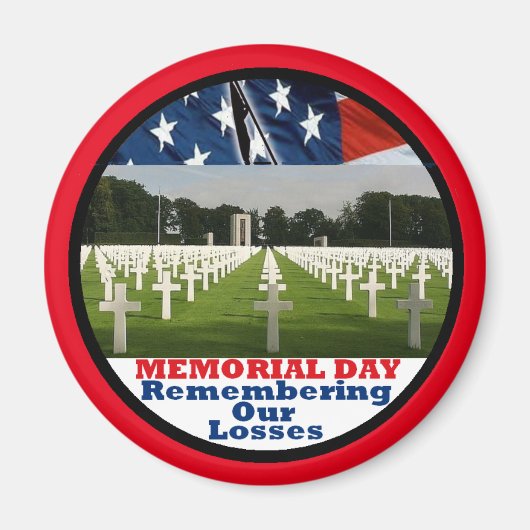 MEMORIAL DAY Magnet (Vorne)