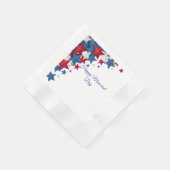 Memorial day napkins serviette (Ecke)