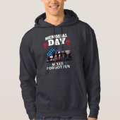 Memorial Day Never Forgotten USA 250 Hoodie (Vorderseite)