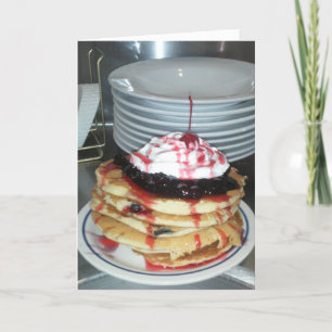 "Memorial Day Pancakes" Dankeschön Karte
