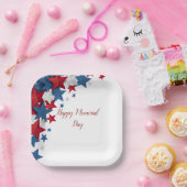 Memorial Day Pappteller (Party)