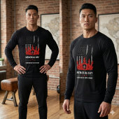 Memorial Day Patriotic US Flag Soldier Honor Sweatshirt