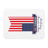 Memorial Day Remember and Honor Magnet (Horizontal)