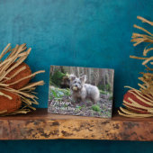 Memorial Dein Foto für immer in unseren Herzen Fotoplatte (Seite)