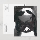 Memorial Eagles Postkarte (Vorne/Hinten)