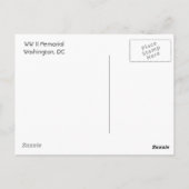 Memorial Eagles Postkarte (Rückseite)