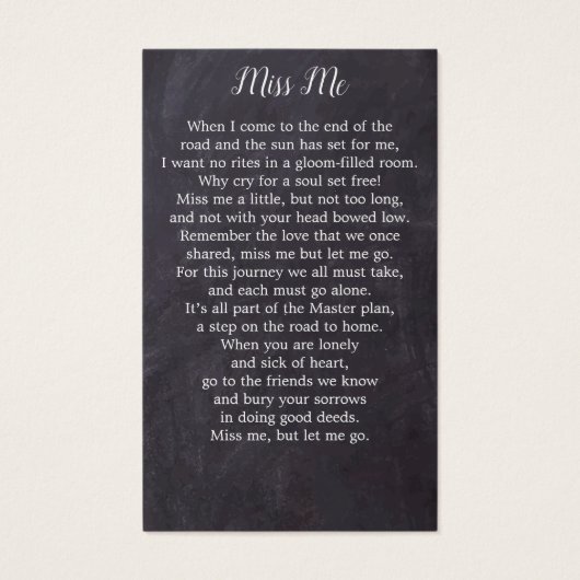 Memorial Elegante 4 Picture Beerdigung Gebetskarte (Rückseite)