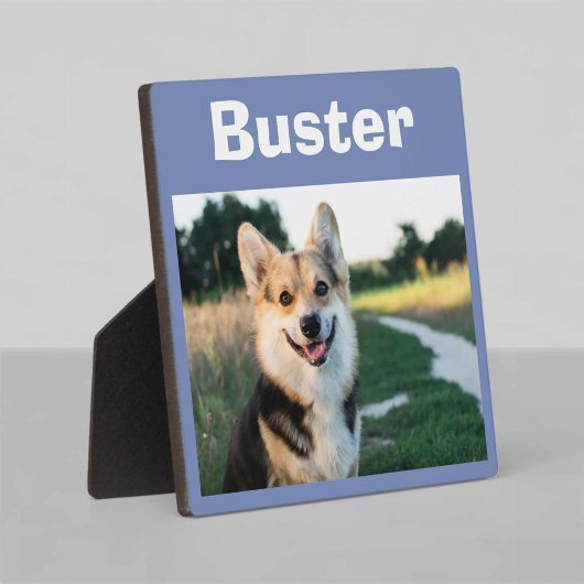 Memorial-Erinnerung für Hunde Fotoplatte