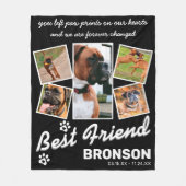 Memorial Fleecedecke (Vorderseite)