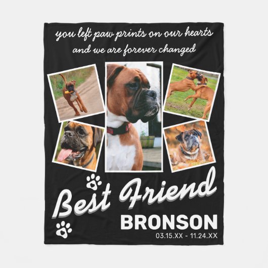 Memorial Fleecedecke (Vorderseite)