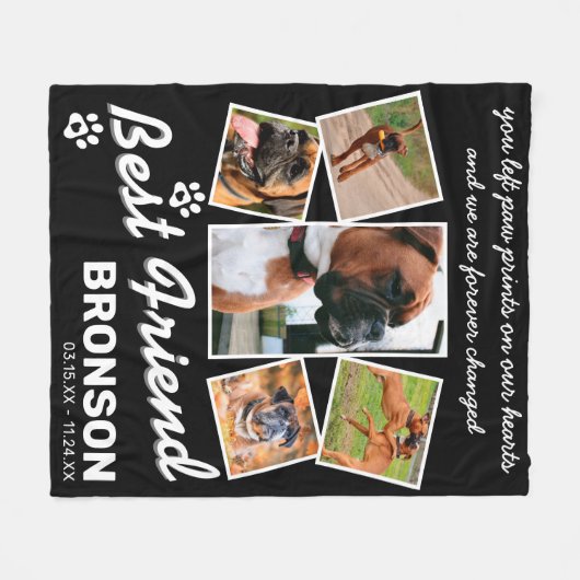 Memorial Fleecedecke (Vorderseite (Horizontal))